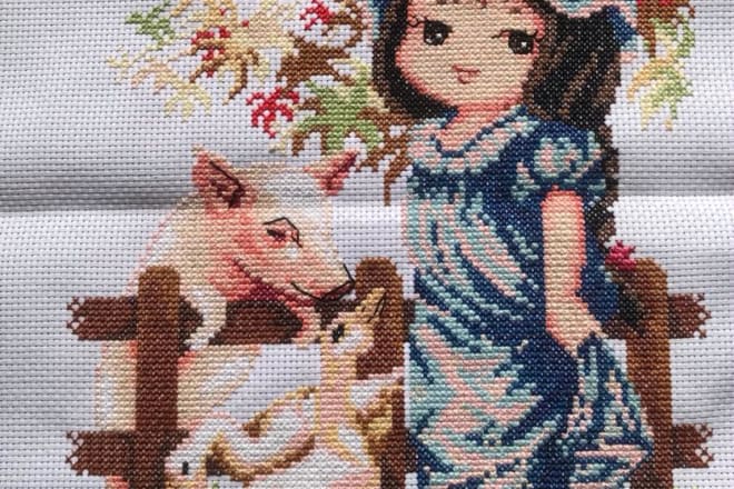 I will convert any image to cross stitch pattern pdf