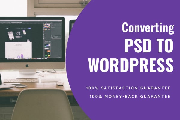 I will convert psd, xd to html and psd, xd to wordpress website