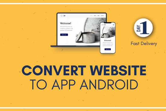 I will convert site to app responsive android apk