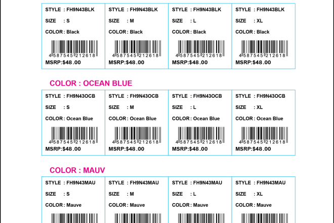 I will create custom ean, code39, upc, itf and isbn barcode