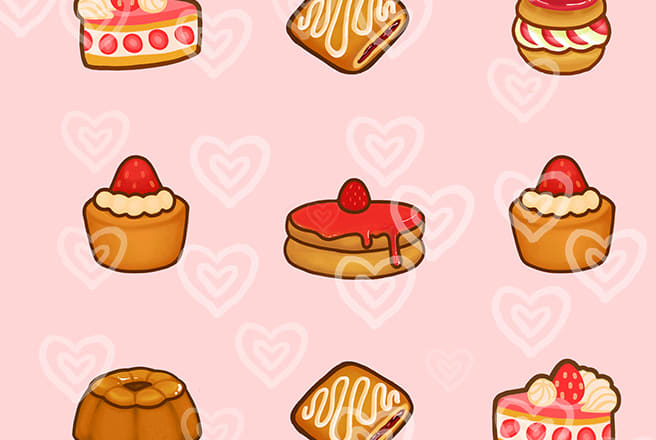 I will create cute animal, food, chibi sticker, emoji, character