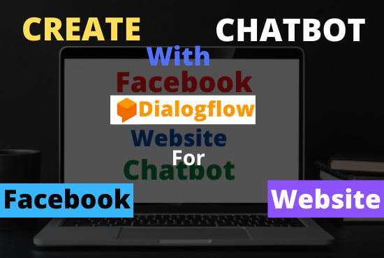 I will create intelligent facebook chatbot and website chatbot