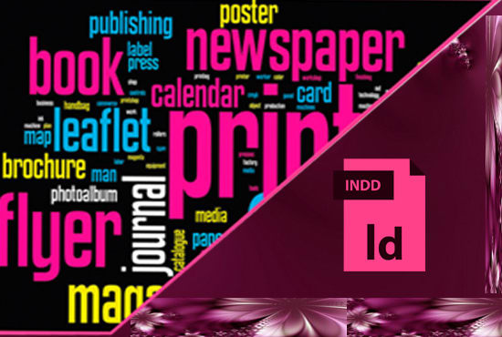 I will create magazine, layout and cover in adobe indesign