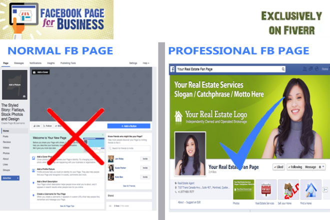 I will create professional facebook business page for grow business