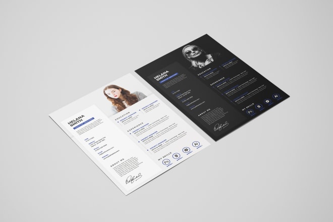 I will create professional resume design and CV design