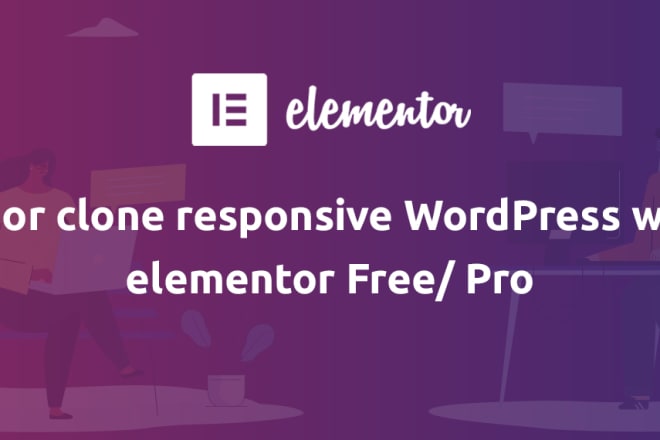 I will create responsive wordpress website using elementor free or pro