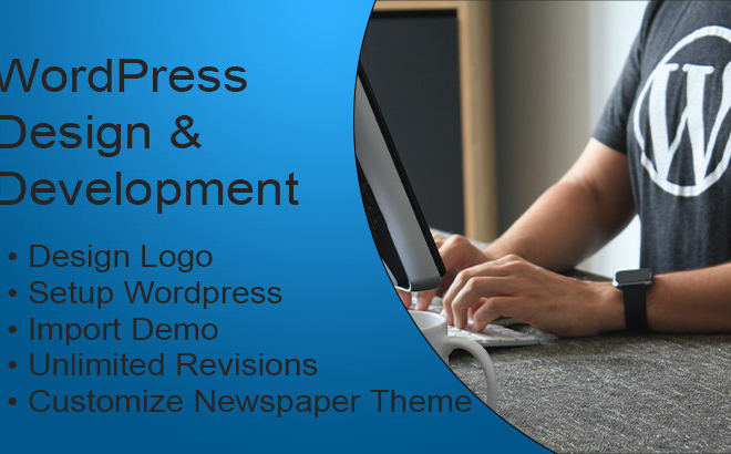 I will customize the wordpress newspaper theme