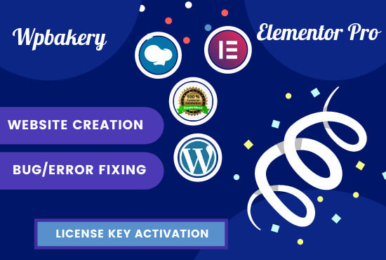 I will customize visual composer,wpbakery and elementor pro website with fixing bugs