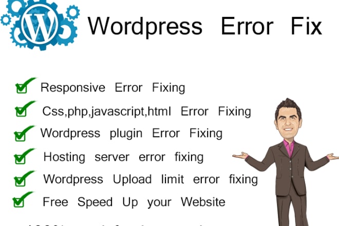 I will customize wordpress website and fix wordpress css error or issue