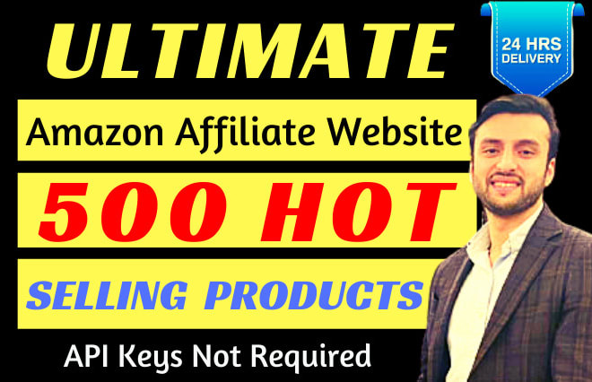 I will deliver the best amazon affiliate website for passive income