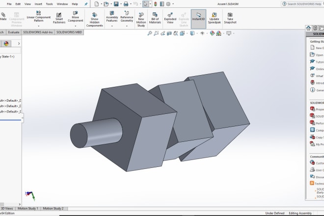 I will design 2d 3d drawing and modeling by solidworks and autocad