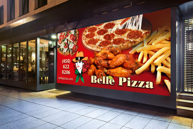 I will design a billboard, booth display, outdoor sign for your business or trade event