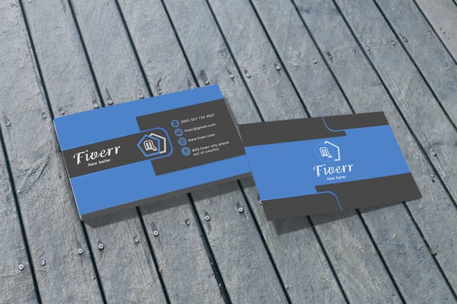 I will design a new business card with 3 samples