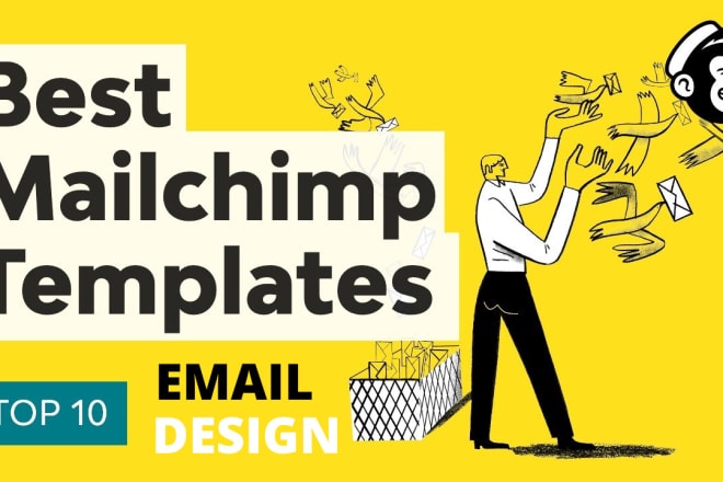 I will design a professional HTML mailchimp email template or newsletters