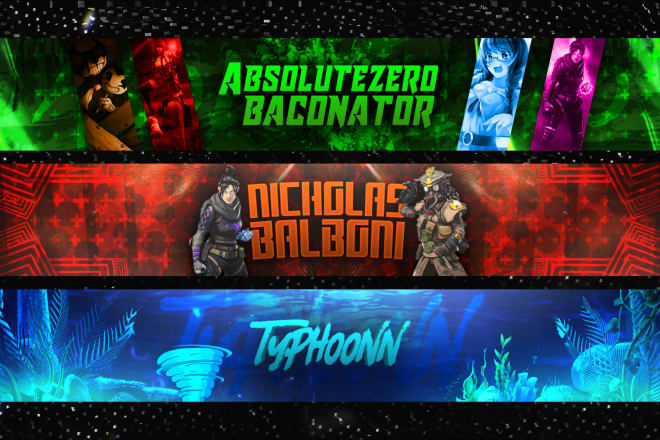 I will design a professional youtube logo banner and thumbnail also