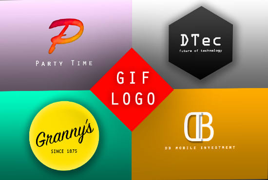 I will design amazing animated GIF banners and logo gif animation