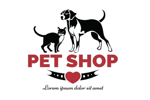 I will design awesome pets cart dog animal logo