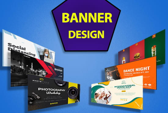 I will design banner of every size and type