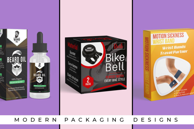 I will design best selling packaging, boxes, and labels