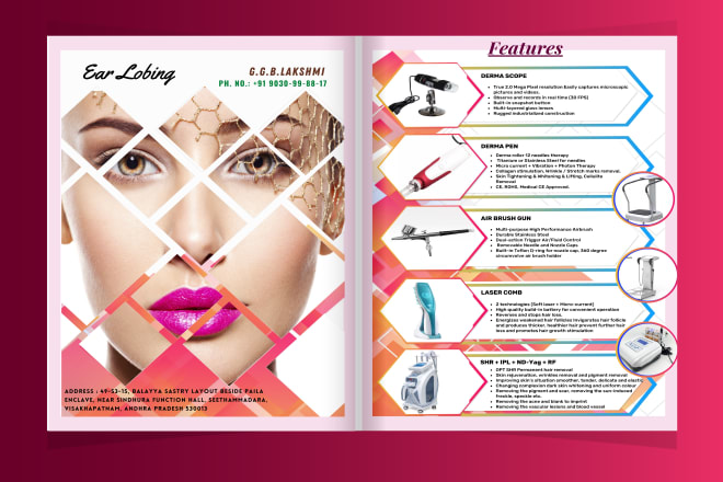 I will design catalog, white paper, flyers, portfolio, brochure