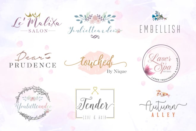 I will design creative modern beauty salon or spa or fashion logo