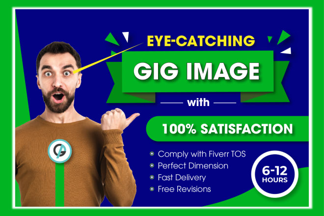 I will design eyecatching fiverr gig image, thumbnail, cover in 12h