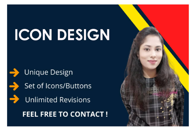 I will design modern and custom icons for your website and app