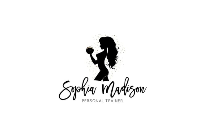 I will design personal trainer logo
