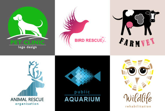 I will design pet shop, veterinary clinic or animal shelter logo