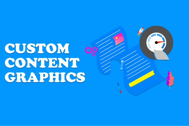 I will design premium custom graphics for your blog, site, or social content