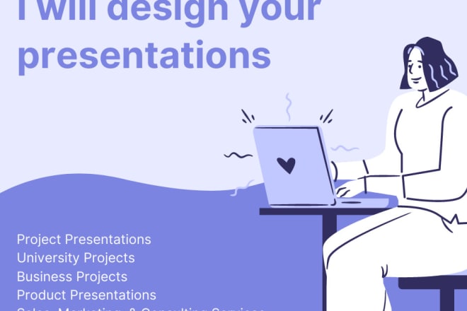 I will design presentations and templates for your projects