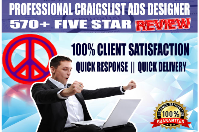 I will design professional craigslist ads