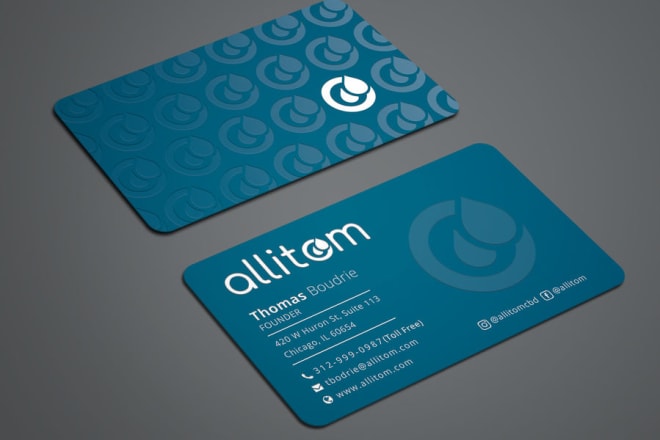 I will design spot uv business cards within 12 hours