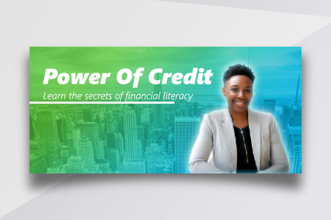 I will design your credit repair banner