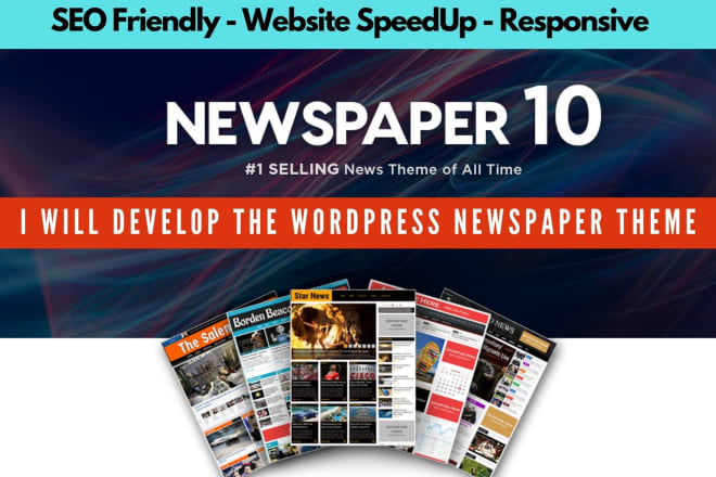 I will develop the wordpress newspaper theme to your terms