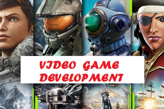 I will develop video game for android, IOS, PC, VR, ar as video game developer