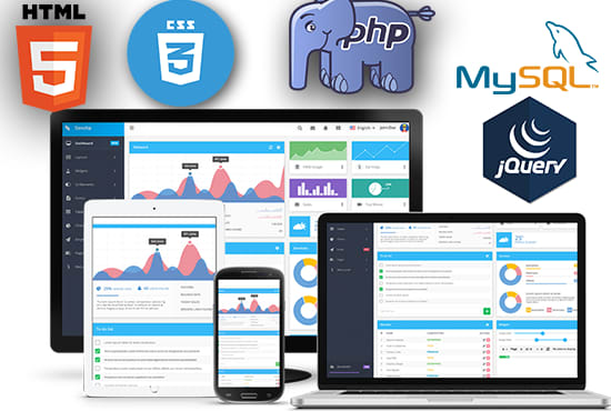 I will develop web application with php, mysql, html, css, jquery
