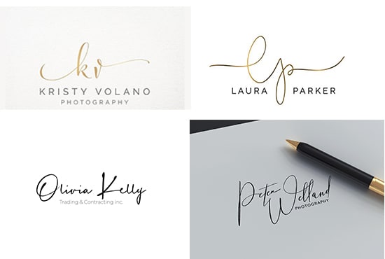 I will do 5 luxurious signature logo professionally