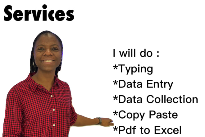 I will do accurate and timely data entry