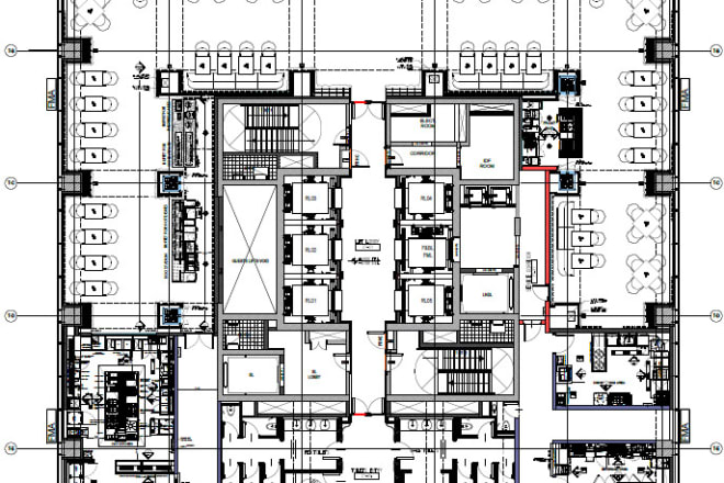I will do and expertise in hospitality kitchen and laundry autocad designing
