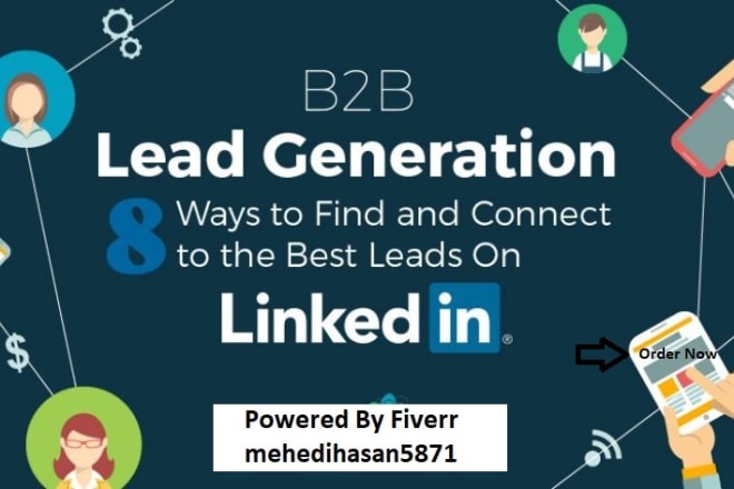 I will do b2b lead generation,targeted linkedin lead generation