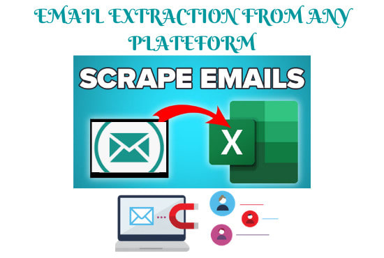 I will do bulk email extraction, email hunter, email scraper, instagram email extractor