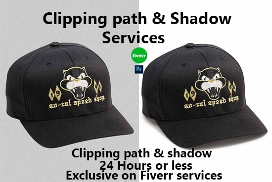 I will do clipping path and shadow services 24 hours less