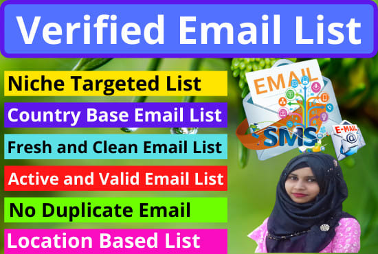 I will do collect bulk email list for email marketing
