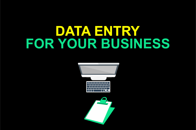 I will do data entry on excel and google sheets