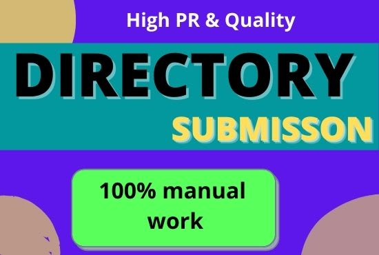 I will do directory submission for your business website