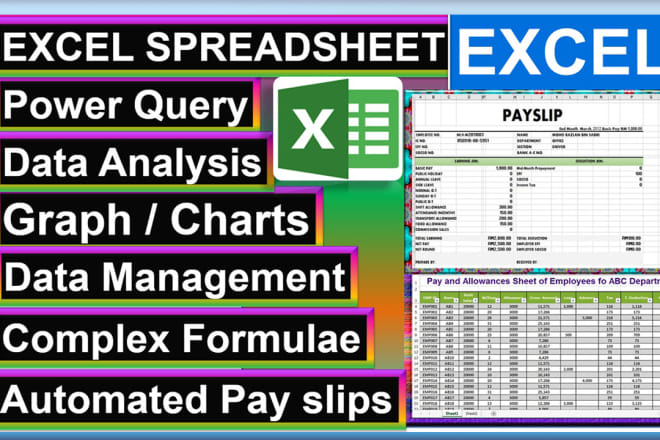 I will do excel data entry excel formulas or excel spreadsheet