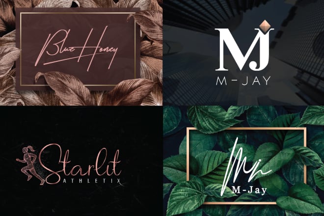 I will do luxury beauty fashion, clothing and boutique logo