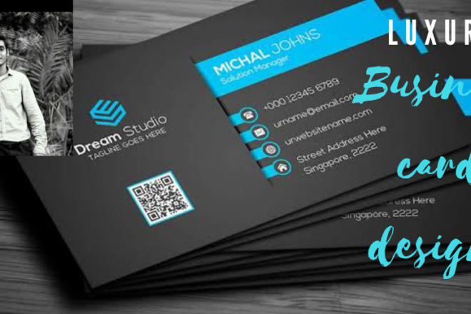 I will do luxury business card designs