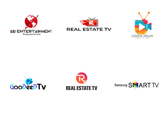 I will do modern tv, music studio, radio, youtube, banner and entertainment logo